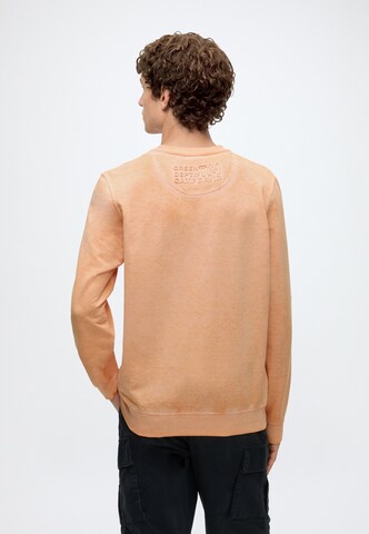 CAMP DAVID Sweatshirt in Orange