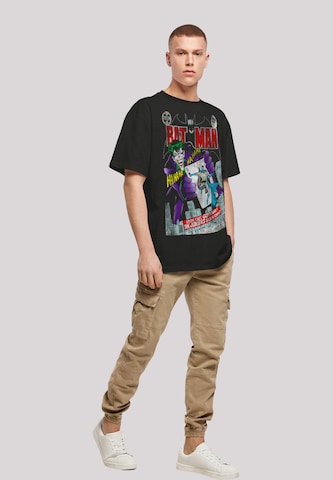 F4NT4STIC Shirt 'Batman Joker Playing Card Cover' in Black