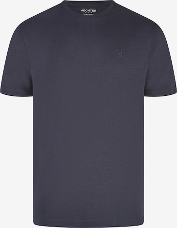 T-Shirt HECHTER PARIS en bleu : devant