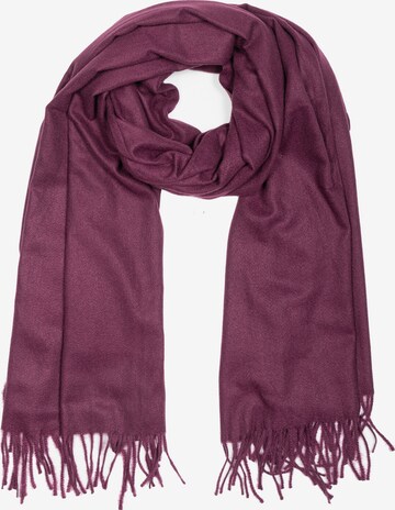 Cassandra Accessoires Scarf in Purple: front