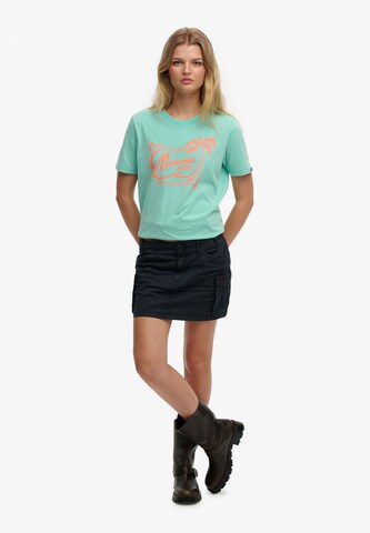 T-shirt 'Roadside Trade' Superdry & Co en vert