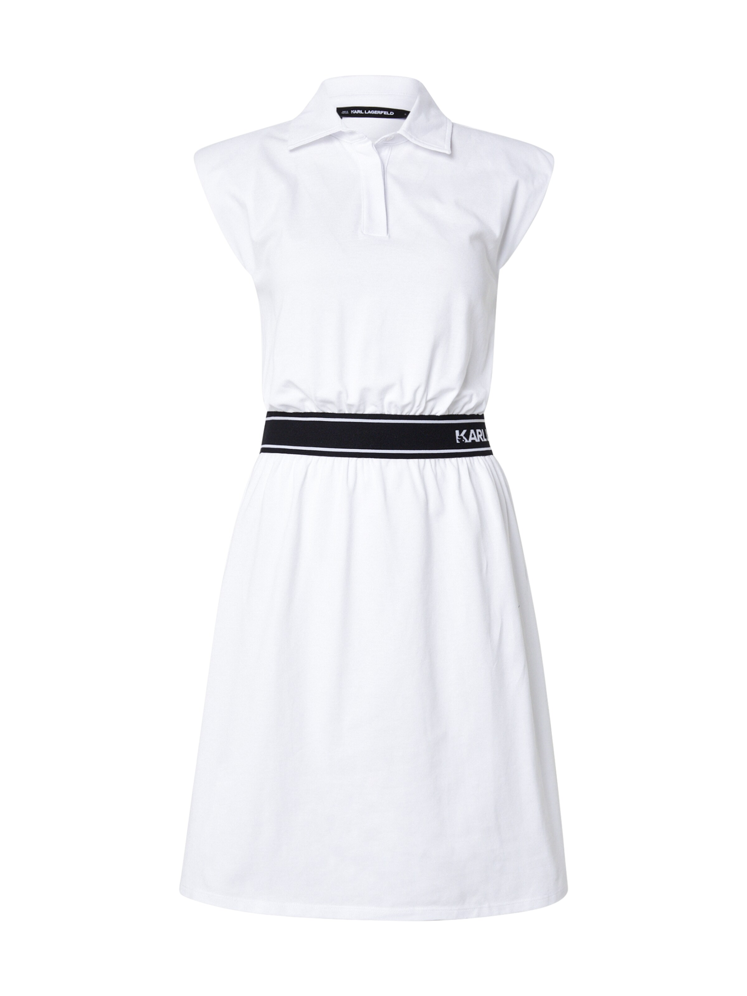 Karl Lagerfeld Kjole i hvid: forside