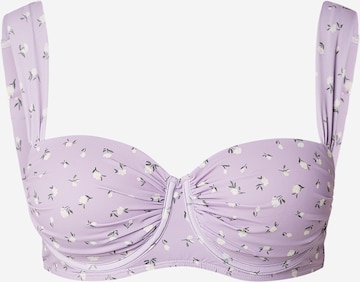 CITA MAASS Balconette Bikinitoppi värissä lila: etupuoli
