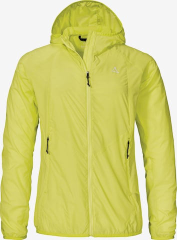 Schöffel Outdoor jacket ' Hiking Jacket Style Wutach WMS ' in Yellow: front