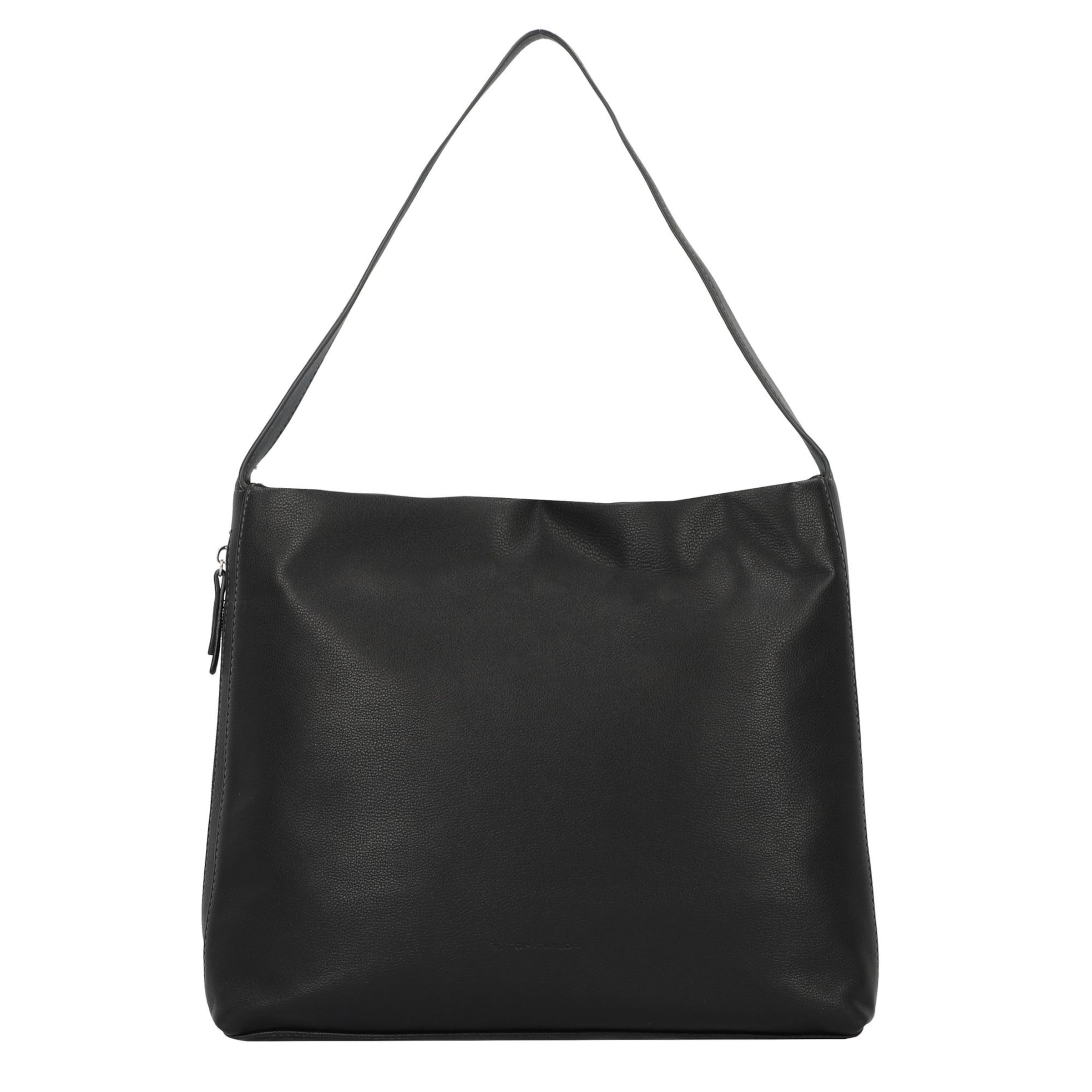 TOM TAILOR Schultertasche 'Yuma' in Schwarz: Vorderseite