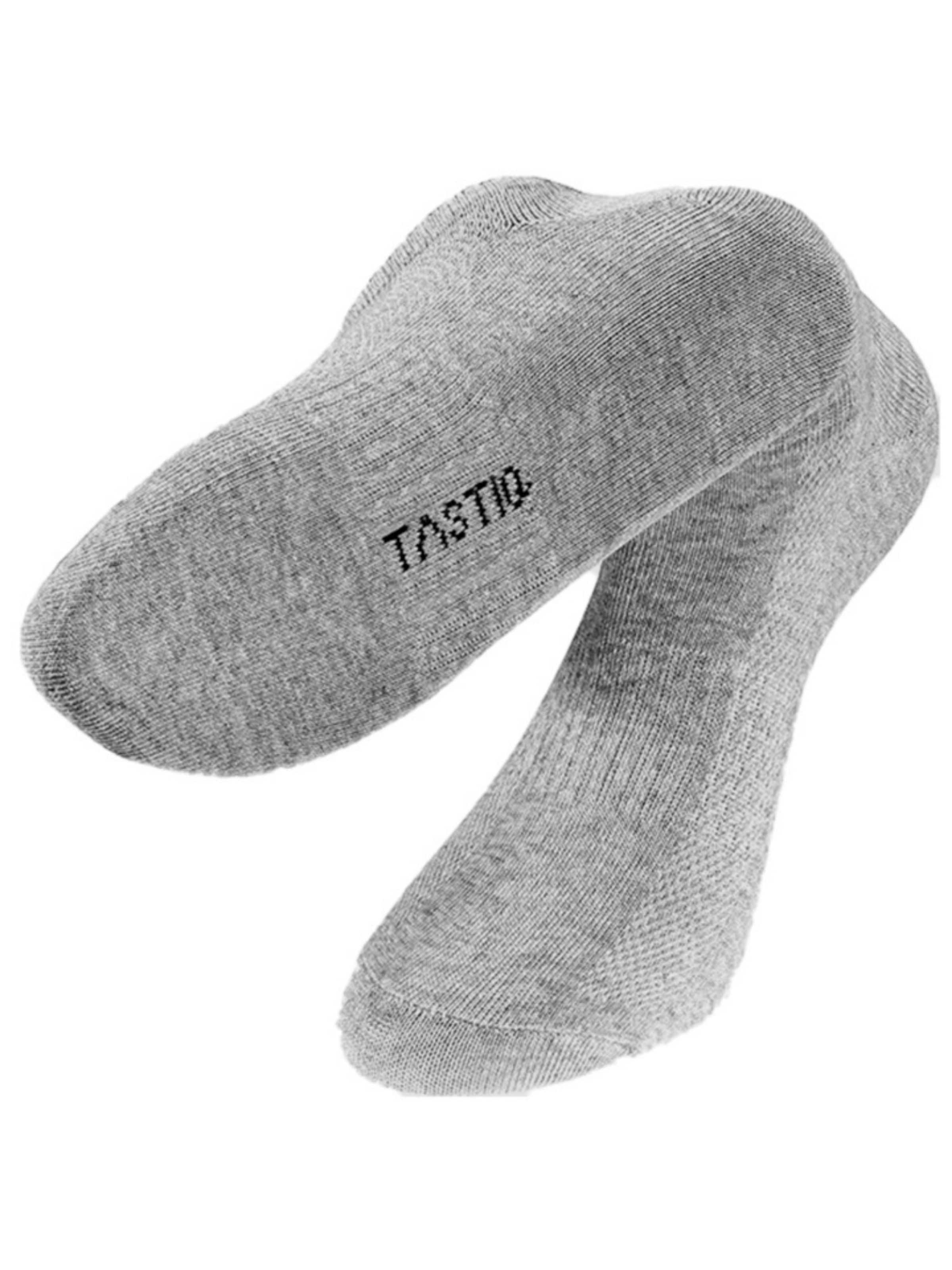 Tastiq - Calcetines invisibles en gris