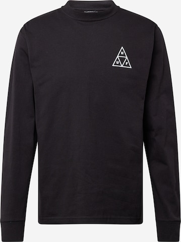 HUF Shirt in Zwart: voorkant