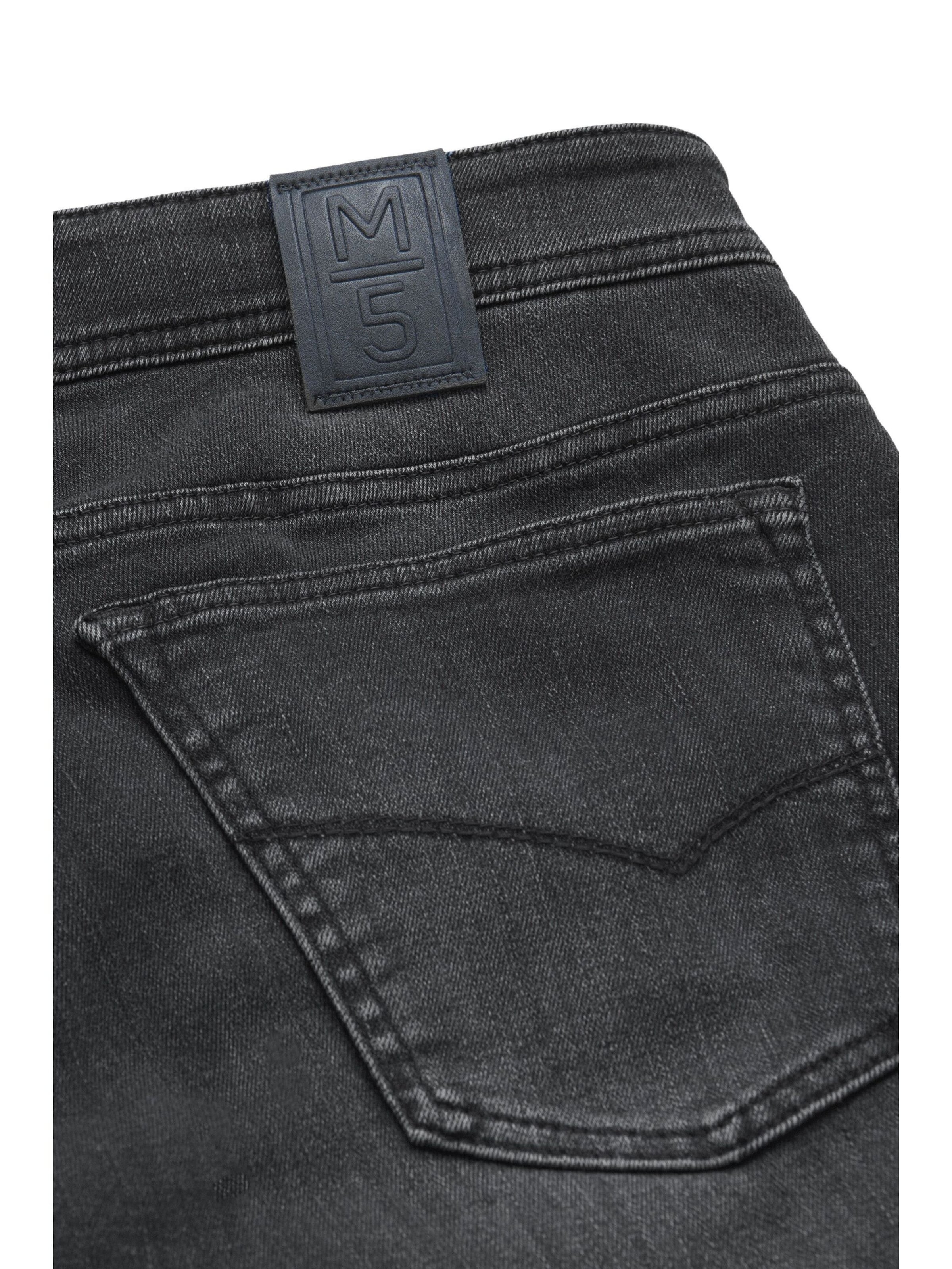 MEYER Loosefit Chinohose 'M5 Five 9-6294', Thermo in Grau