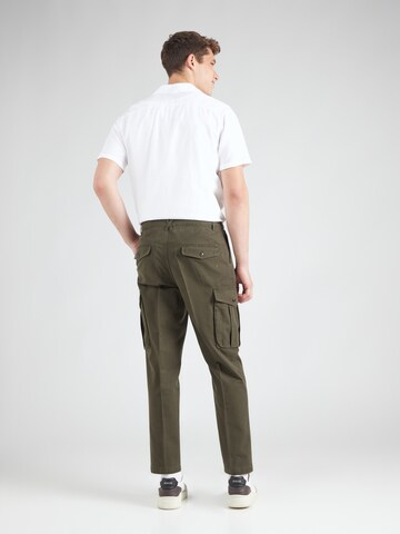 Regular Pantalon cargo SCOTCH & SODA en vert : derrière