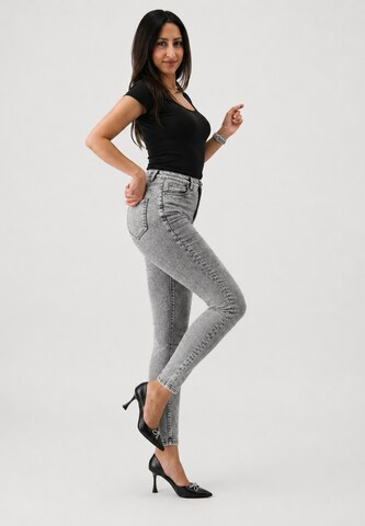 Slimfit Jeans di Elara in grigio