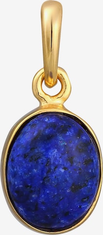 ELLI Anhänger 'Edelstein' in Gold: Vorderseite