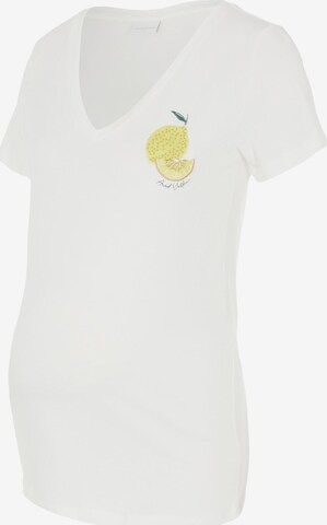 MAMALICIOUS T-Shirt 'Sweetie' in Weiß: predná strana