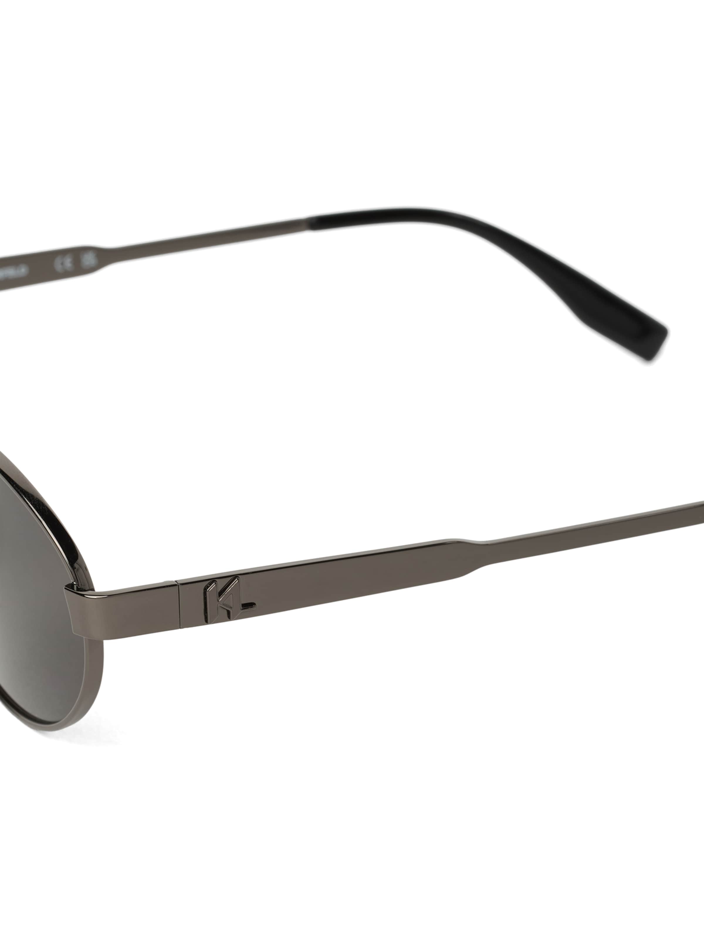 Lunettes de soleil ' MONOGRAM LOGO ' Karl Lagerfeld en argent