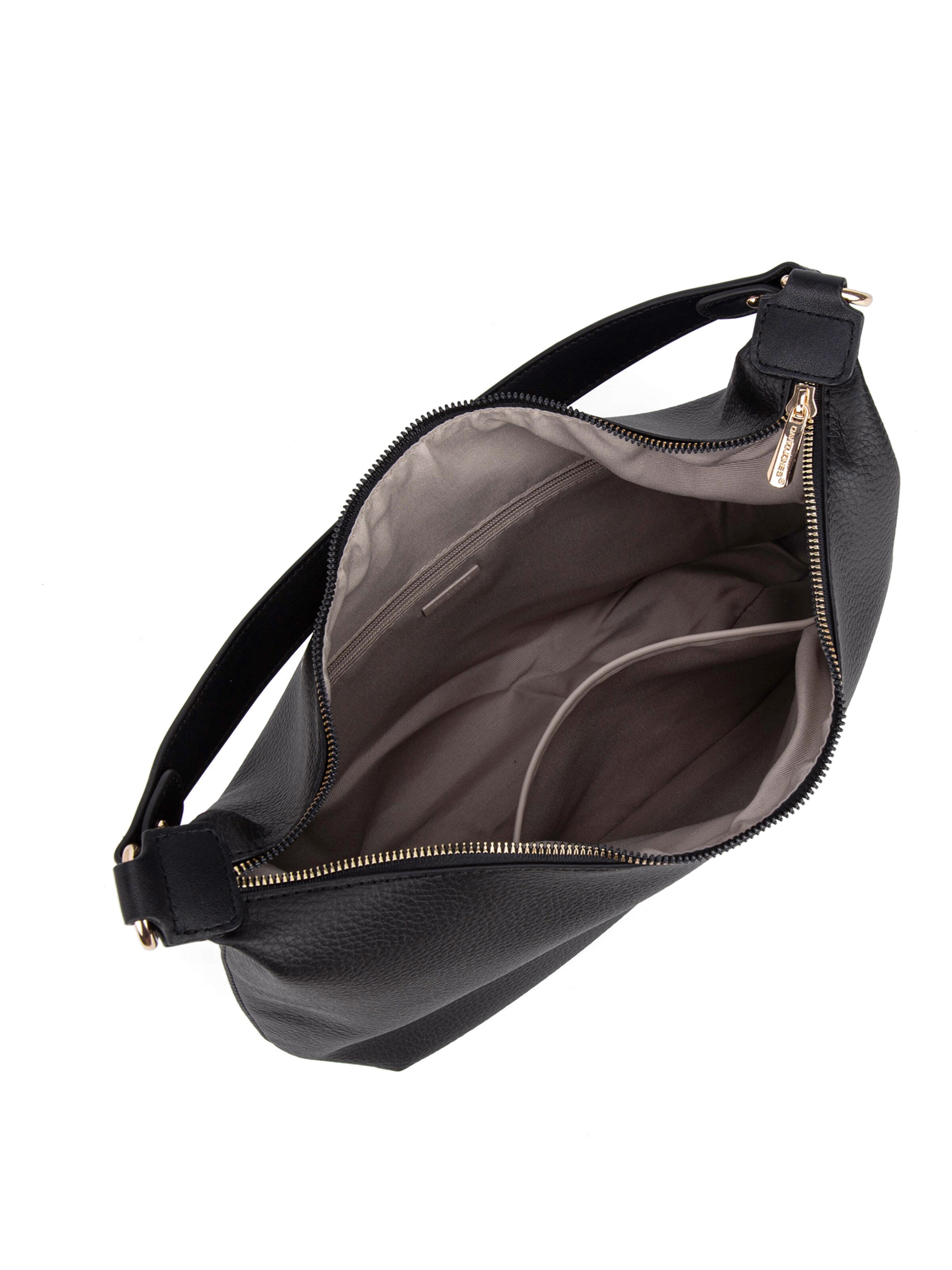 Borsa a spalla 'Borsa a Spalla Donna Pelle Vegana PU - Astrea Elite' di David Jones in nero