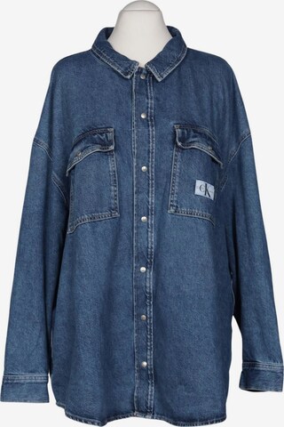 Calvin Klein Jeans Jacke 5XL in Blau: Vorderseite
