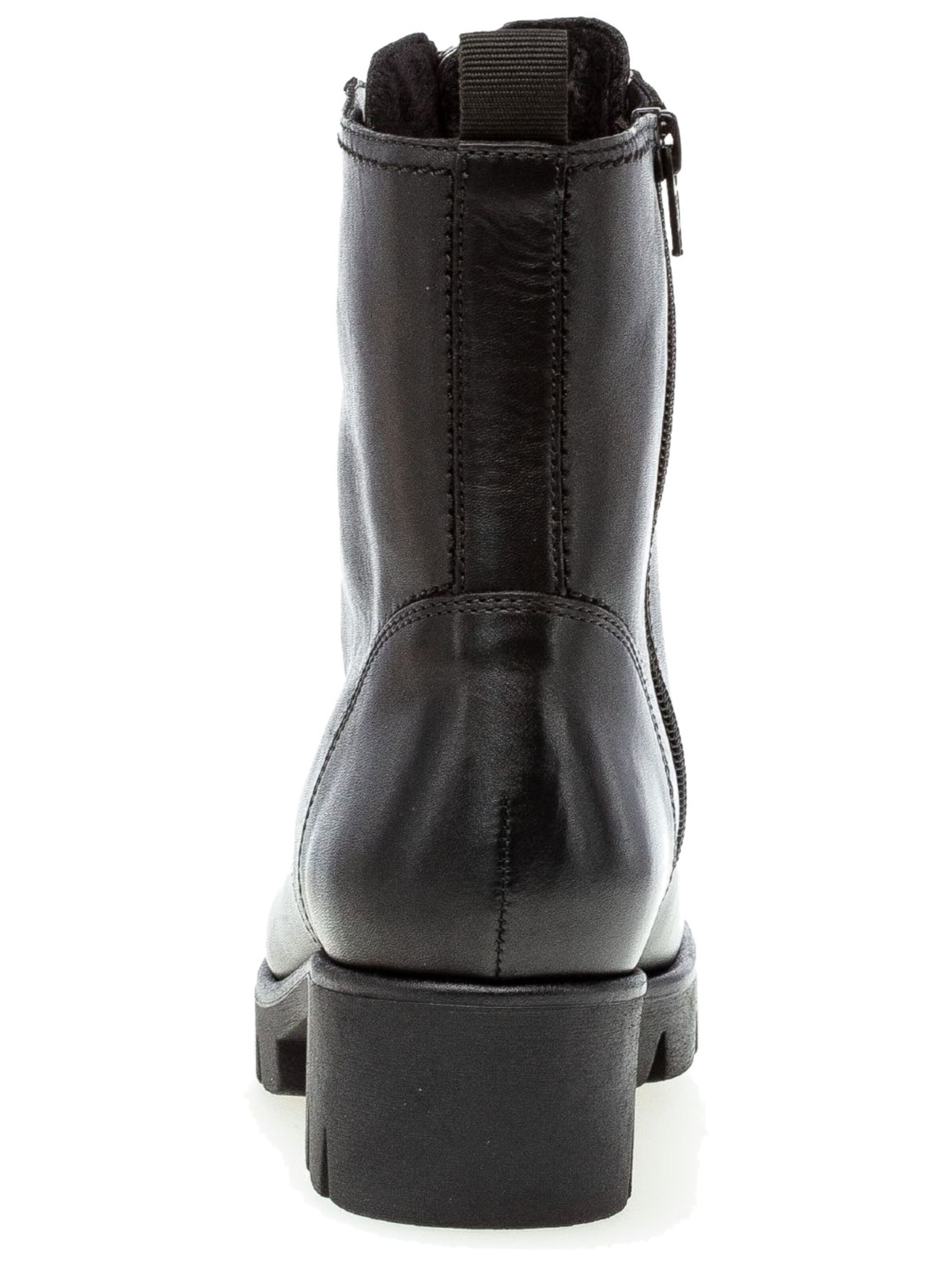 GABOR Lace-Up Ankle Boots in Black