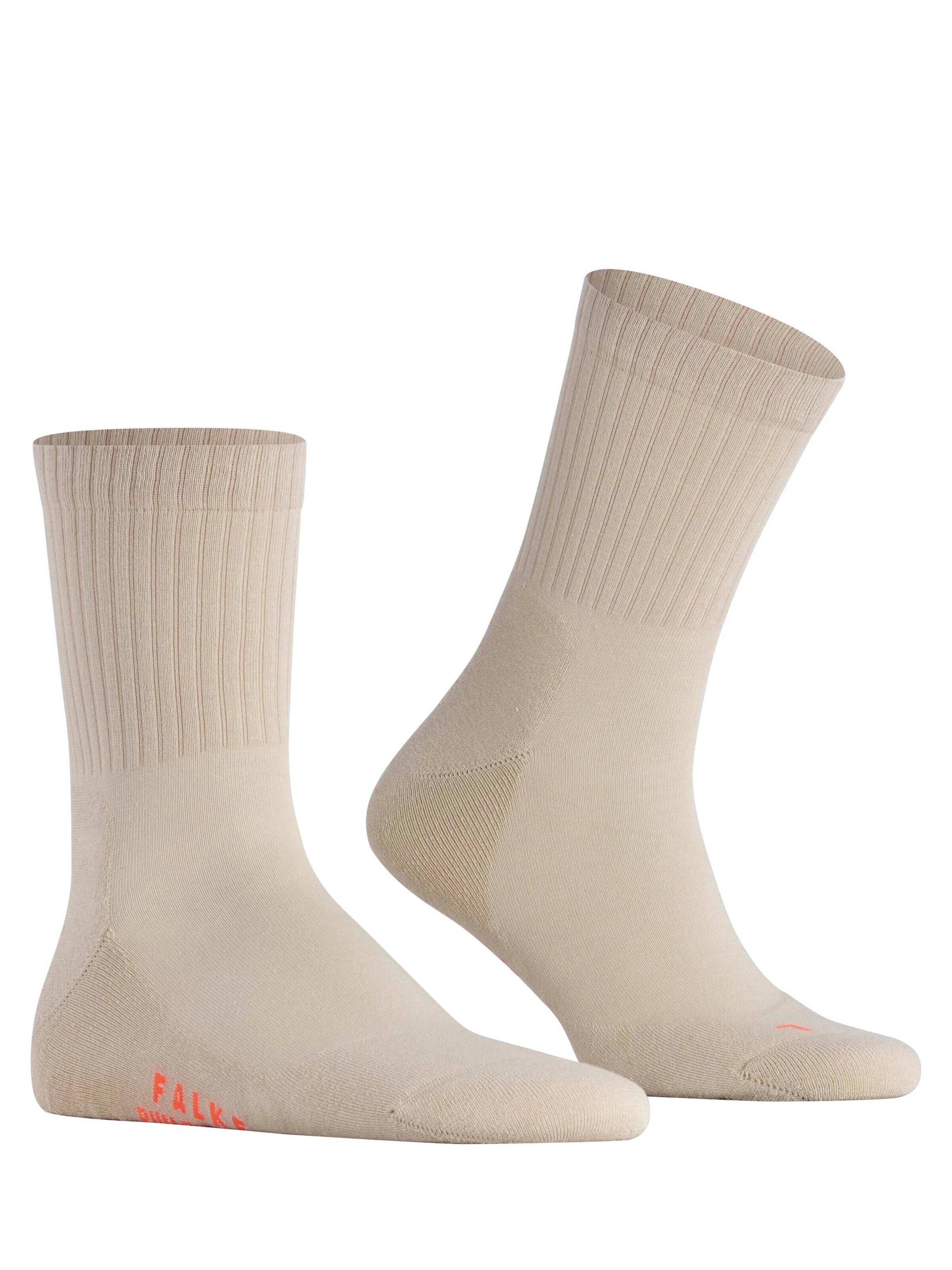 FALKE Run Rib Crew in Beige