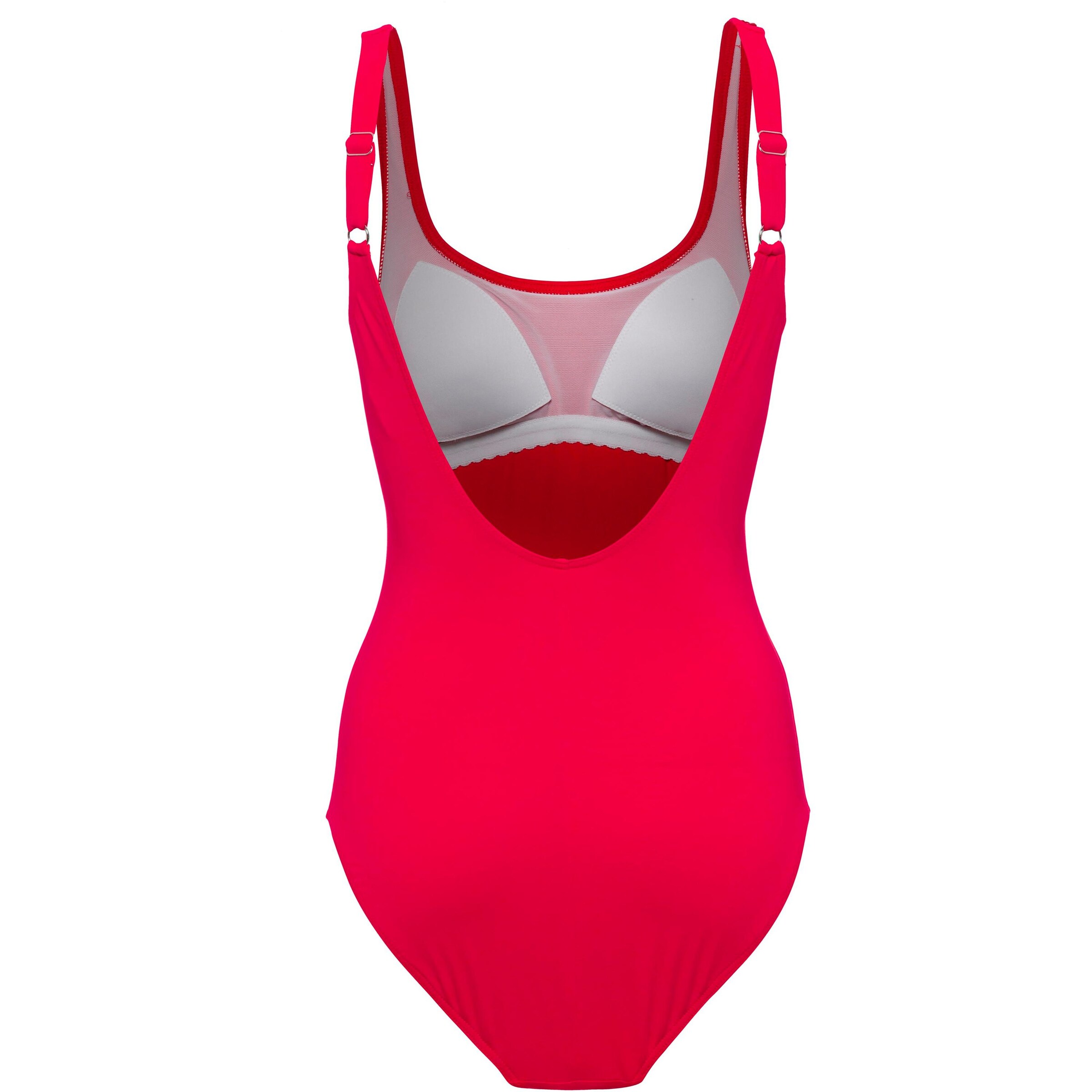 SUNFLAIR Bustier Badeanzug in Rot