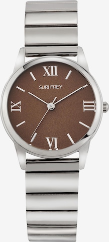Suri Frey Analoog horloge ' Jessy ' in Zilver: voorkant