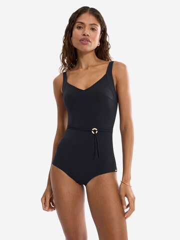 TRIUMPH Badpak ' Red Label Summer Twist ' in Zwart: voorkant
