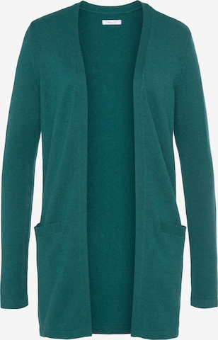 TAMARIS Knit Cardigan in Green: front