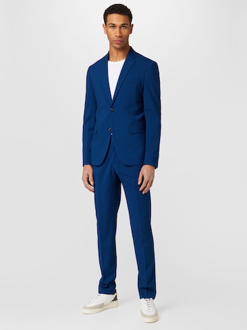 Lindbergh Slim fit Suit in Blue: front