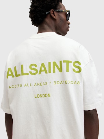 T-Shirt 'ACCESS' AllSaints en blanc