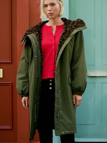 Manteau mi-saison Next en vert : devant