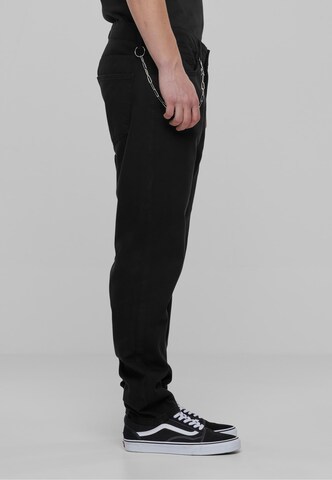 2Y Premium Loosefit Jeans in Schwarz