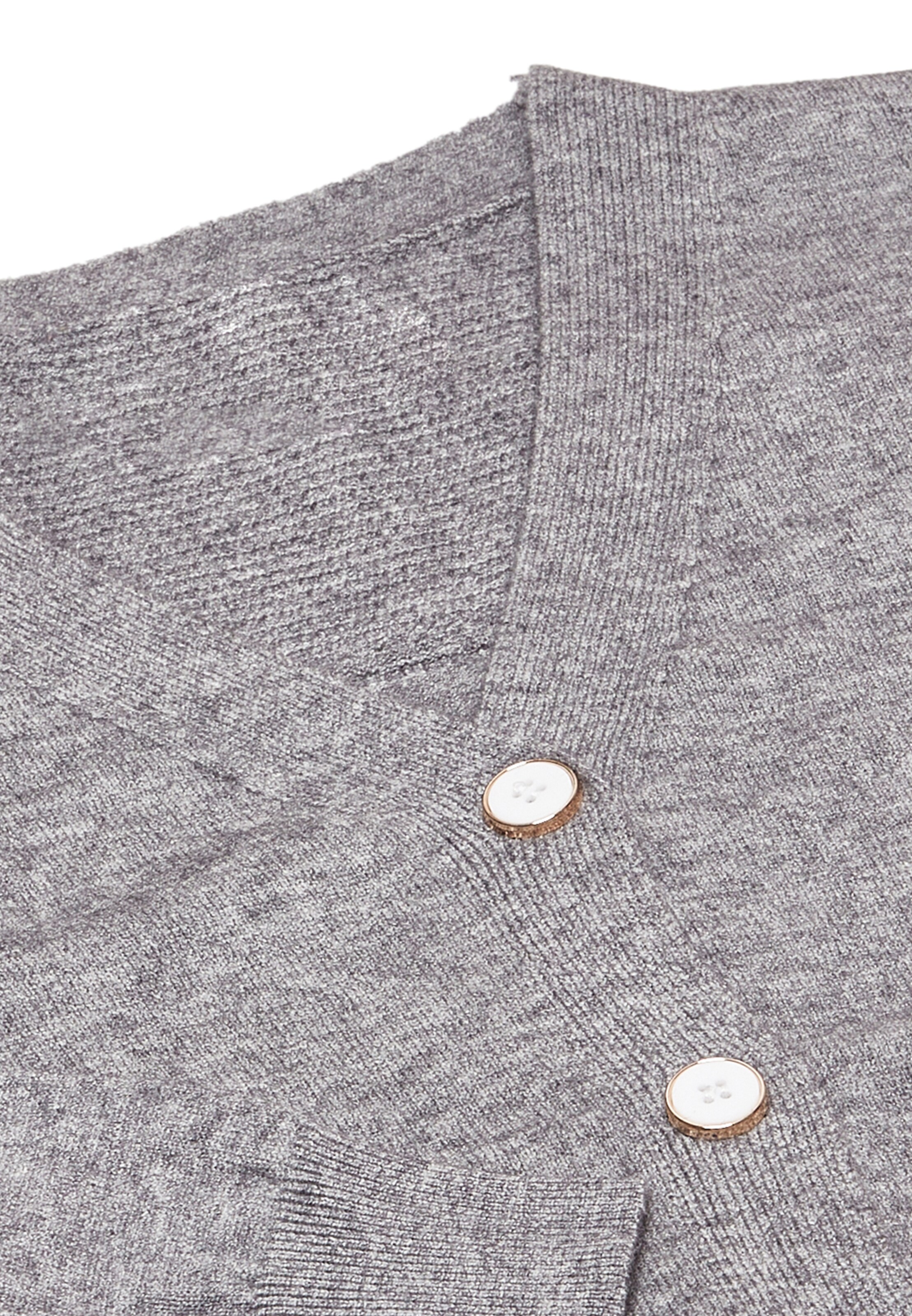 YASANNA Strickjacke 'Anna' in Grau