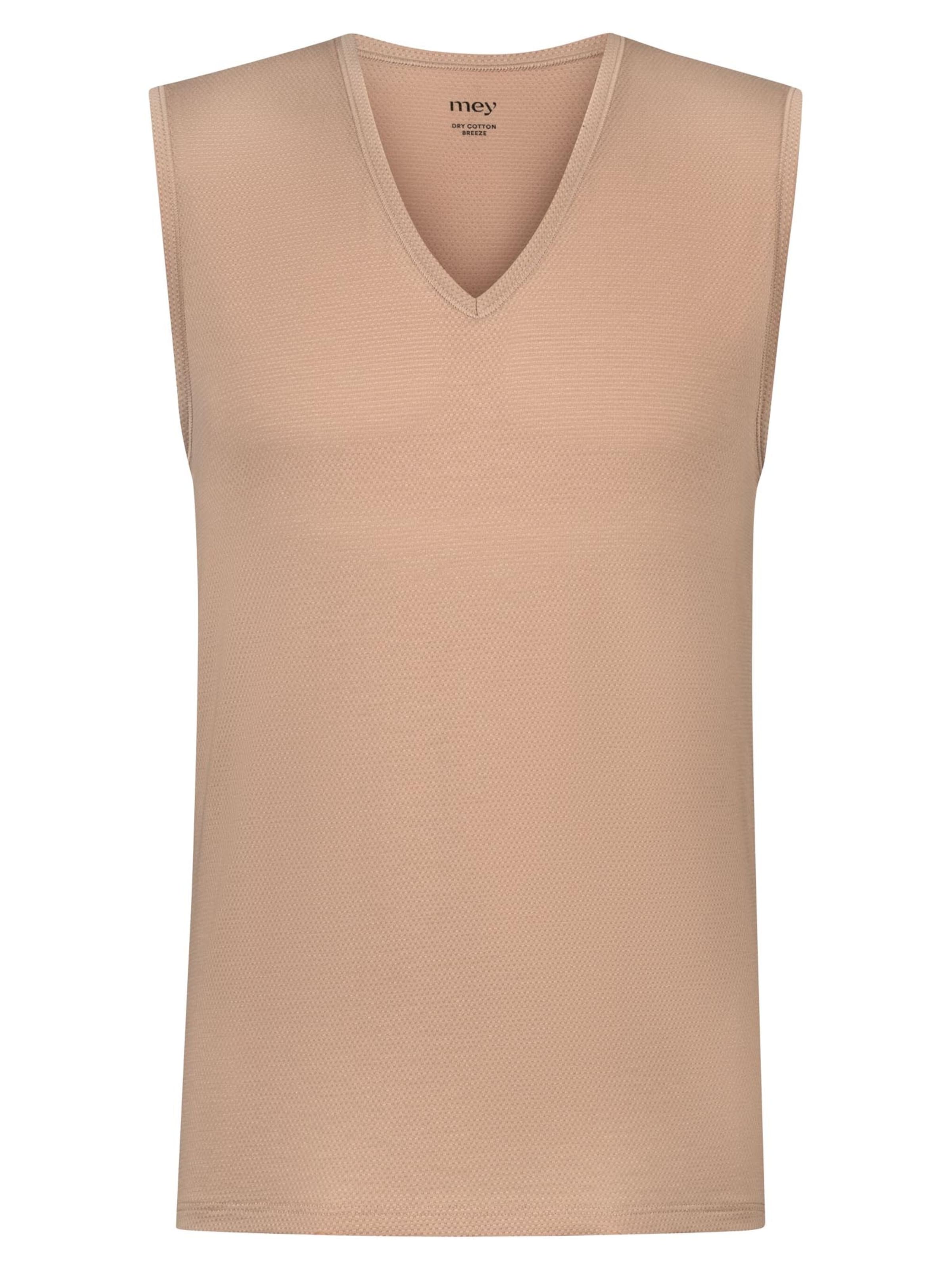 Mey Undershirt 'Dry Cotton Breeze' in Beige: front
