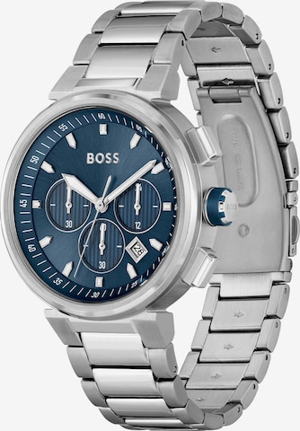 BOSS Black Analog Watch in Silver