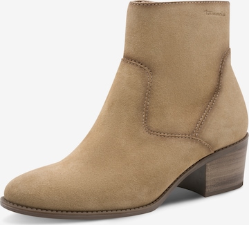 Stivaletto di Tamaris in beige: frontale