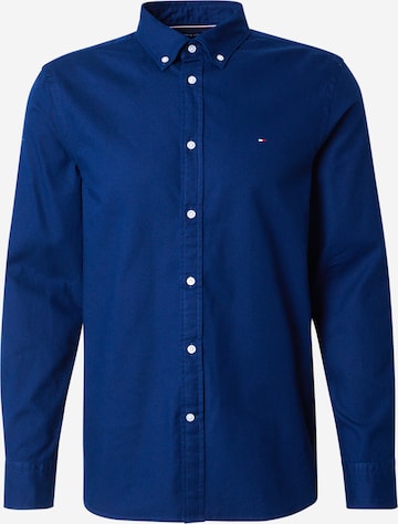 TOMMY HILFIGER Hemd 'FLEX' in Blau: Vorderseite