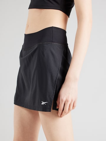 Jupe de sport Reebok en noir