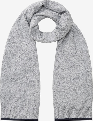 TOM TAILOR Scarf in Grey: front