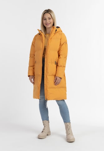 Schmuddelwedda Raincoat in Yellow: front