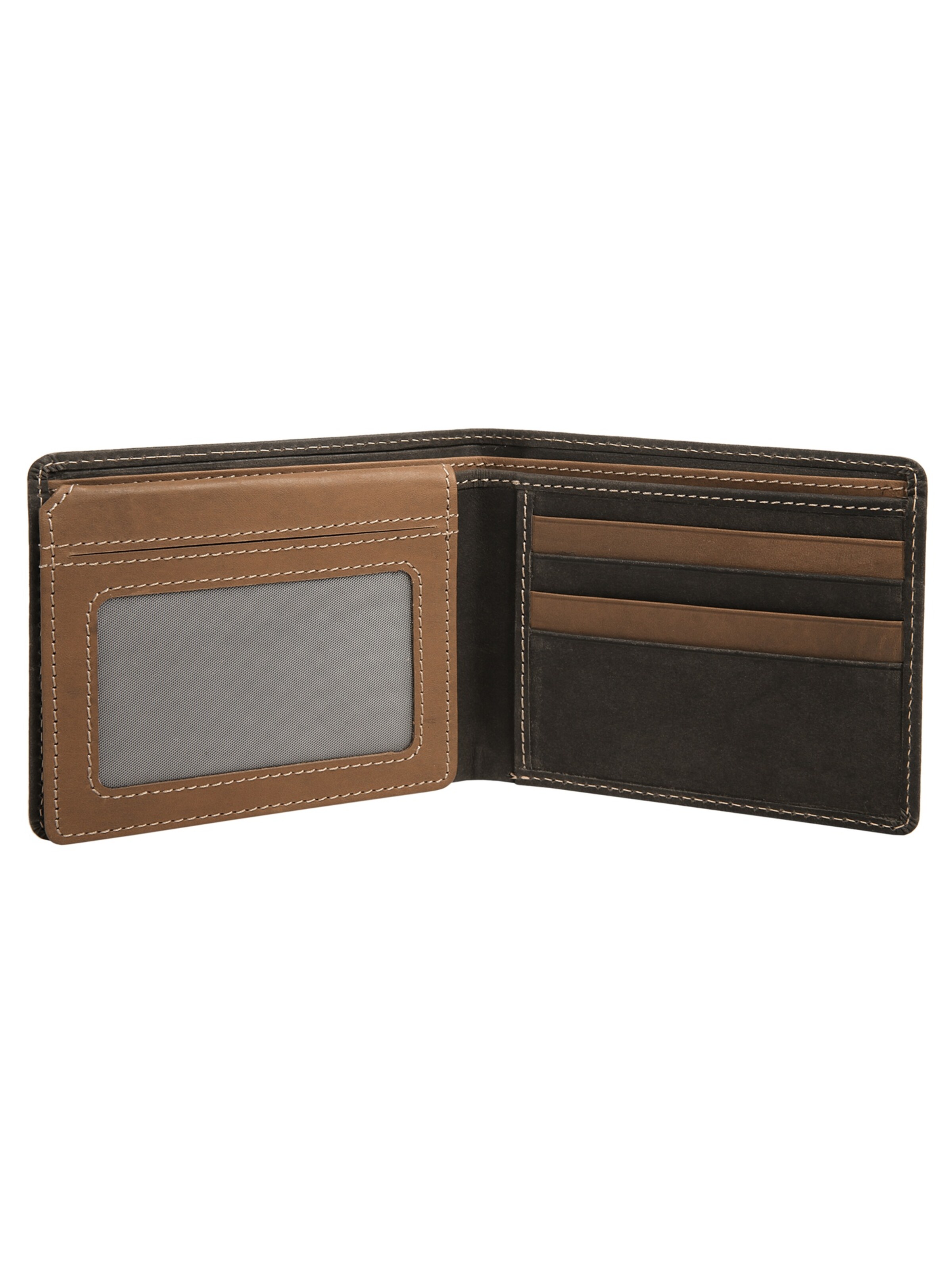 BODENSCHATZ Wallet 'Bodenschatz Geldbörse BICOLOUR' in Black