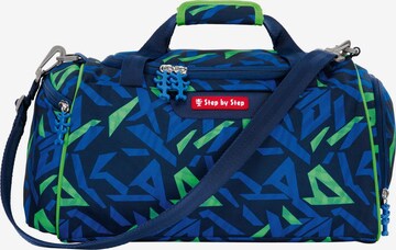 STEP BY STEP Sports Bag in Blue: front