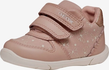 GEOX First-step shoe in Pink: front
