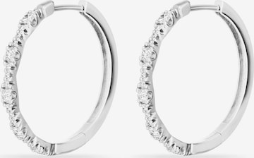 CHRIST Ohrringe in Silber: Vorderseite