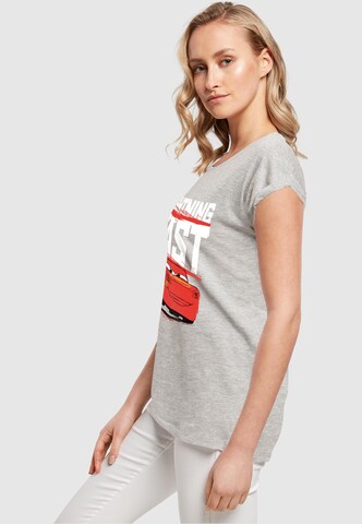 ABSOLUTE CULT T-Shirt 'Cars - Lightning Fast' in Grau