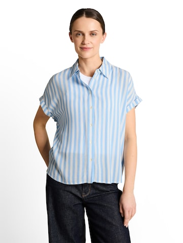 TOM TAILOR Bluse i blå: forside