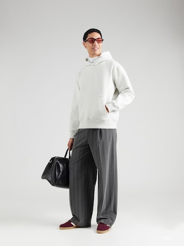 Bluză de molton de la Abercrombie & Fitch pe gri