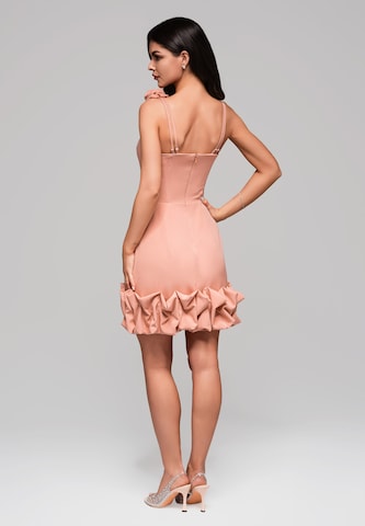 Ombre Evening dress in Orange