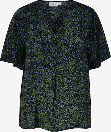 SAINT TROPEZ Bluse 'Tama' i blandingsfarvet: forside