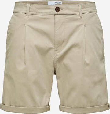 SELECTED HOMME Regular Shorts 'Gabriel' in Beige: predná strana