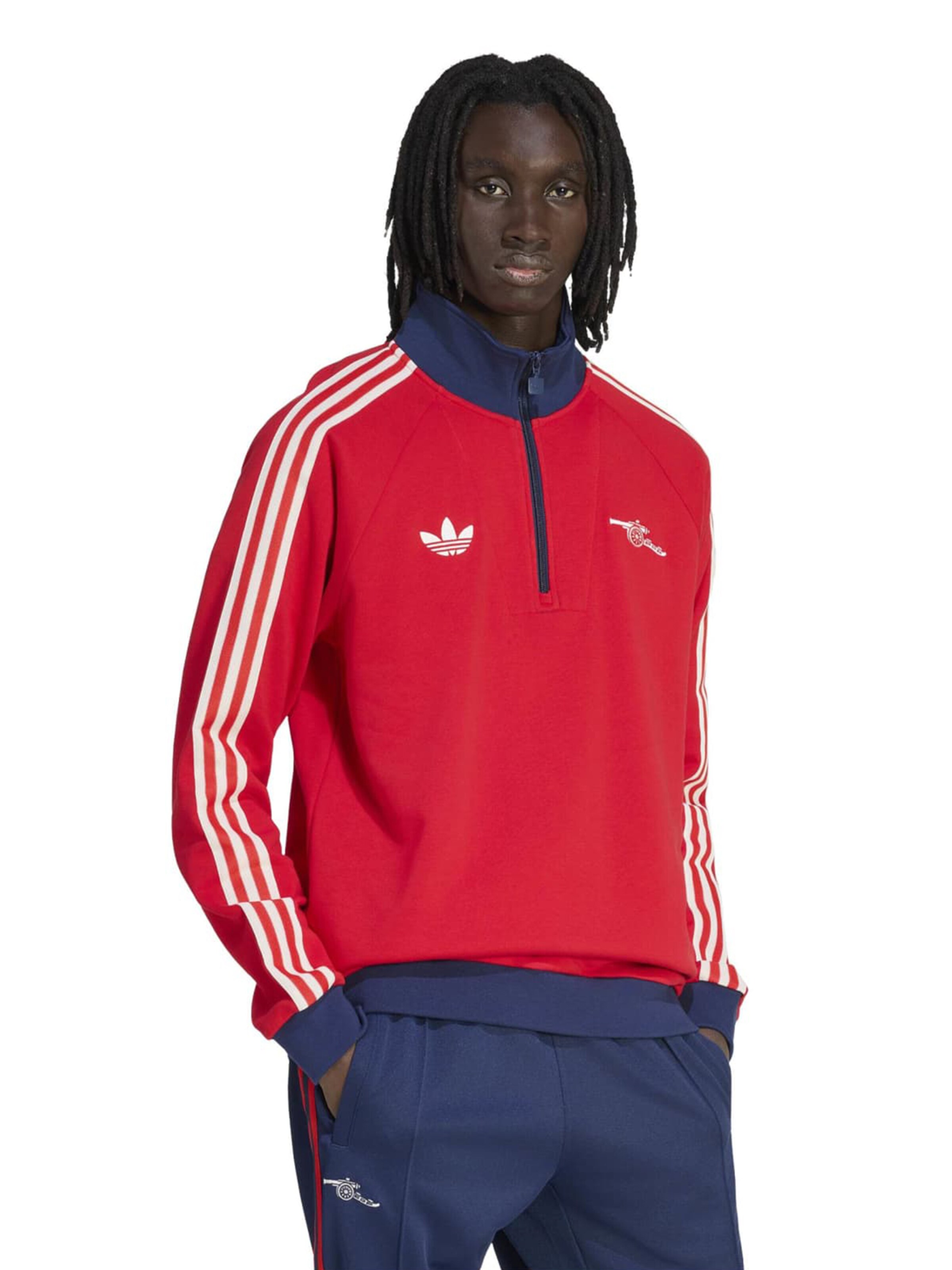 raudona ADIDAS PERFORMANCE Sportinio tipo megztinis 'AFC': priekis