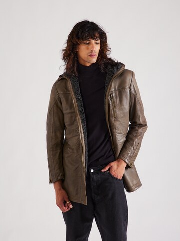 FREAKY NATION Vinterjakke 'Park Land' i brun: forside