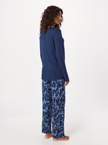 ESPRIT Pyjama värissä sininen